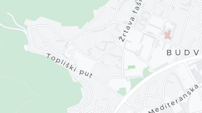 Hotel location map