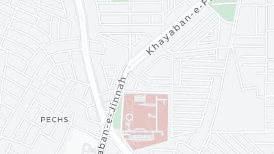 Hotel location map