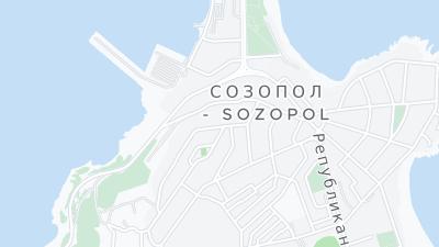 Hotel location map