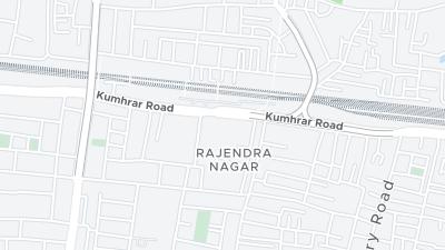Hotel location map