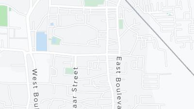 Mapa de localização do hotel