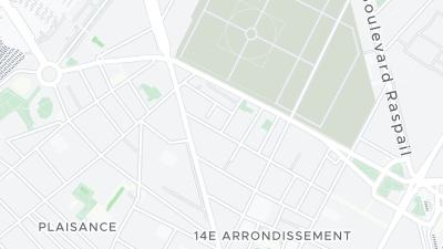 Kaart met de situering van het hotel