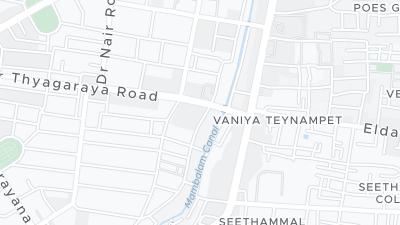 Kort over hotellets beliggenhed