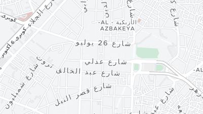 Hotel location map