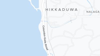 Visa hotellet på en karta