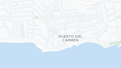 Kaart met de situering van het hotel