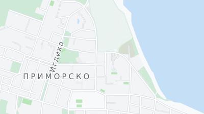 Hotel location map
