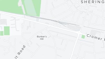 Hotel location map