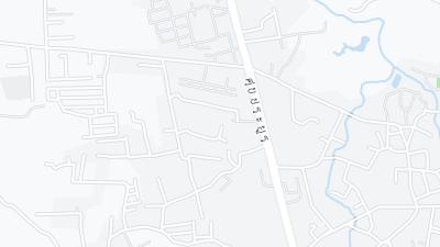 Kaart met de situering van het hotel