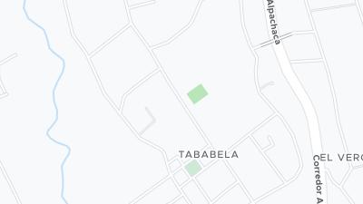 Kaart met de situering van het hotel