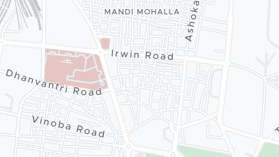 Visa hotellet på en karta