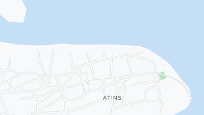 Kaart met de situering van het hotel