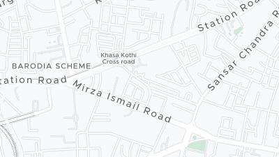 Карта локализации отеля