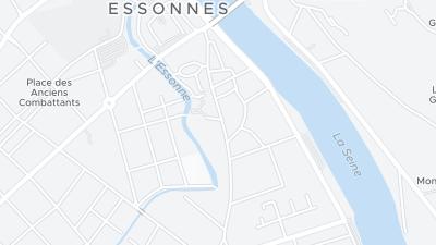 Visa hotellet på en karta