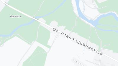 Hotel location map