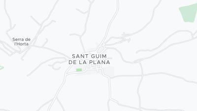 Mapa de localização do hotel