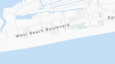 Hotel location map