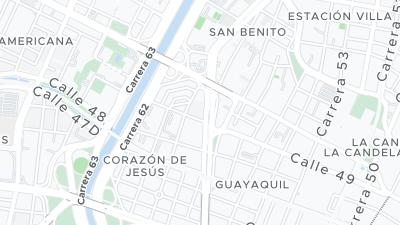 Карта локализации отеля