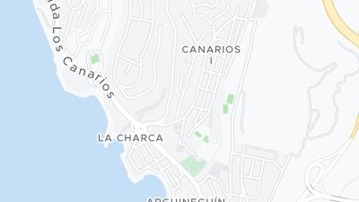 Hotel location map