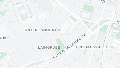 Hotel location map