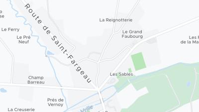 Visa hotellet på en karta