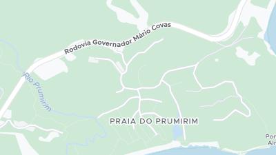 Mapa de localização do hotel