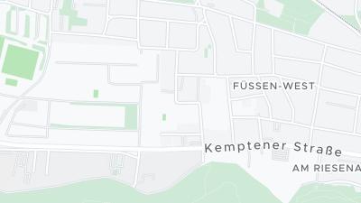 Mapa de localização do hotel