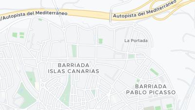 Kort over hotellets beliggenhed