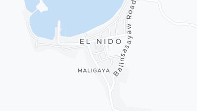 Mapa de localização do hotel