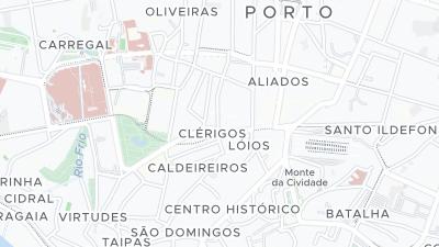 Hotel location map