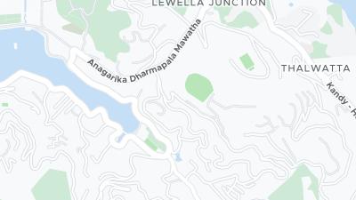 Mapa de localização do hotel