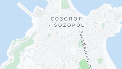 Kort over hotellets beliggenhed