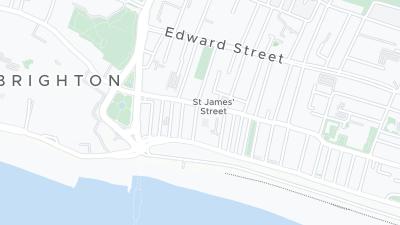 Hotel location map