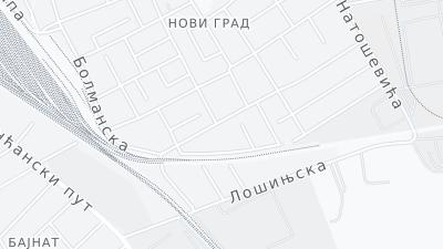 Hotel location map