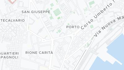 Kaart met de situering van het hotel