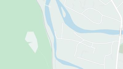 Kaart met de situering van het hotel