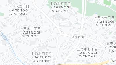 Hotel location map