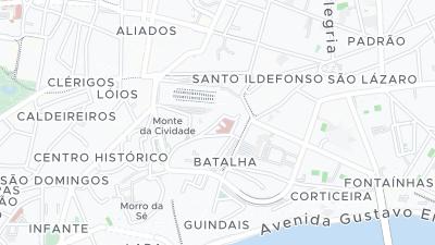 Hotel location map