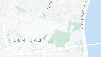 Hotel location map