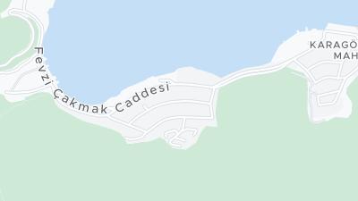 Kort over hotellets beliggenhed