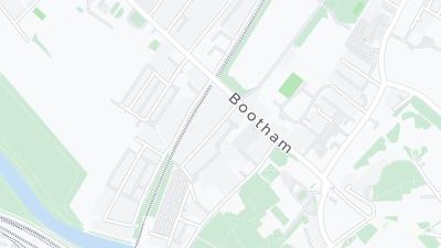 Hotel location map