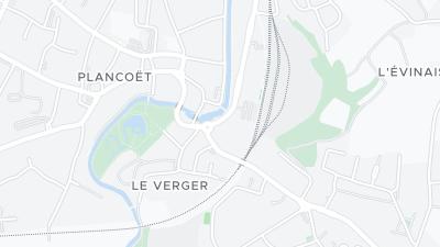 Mapa de localização do hotel