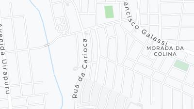 Mapa de localização do hotel