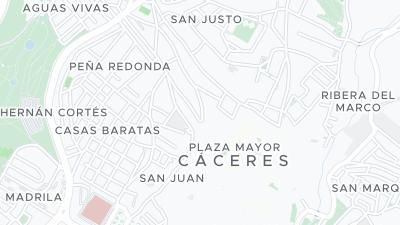 Hotel location map