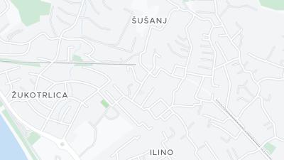 Hotel location map