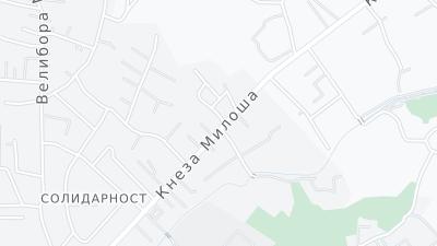 Hotel location map