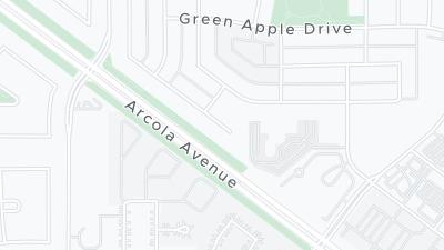 Mapa de localização do hotel