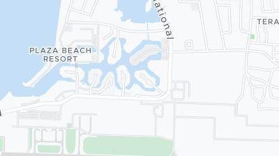 Hotel location map