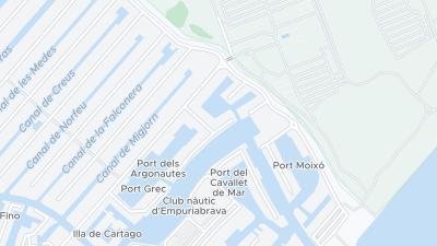 Mapa de localização do hotel