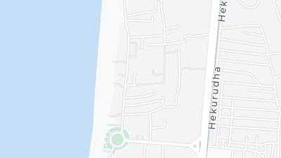 Mapa de localização do hotel